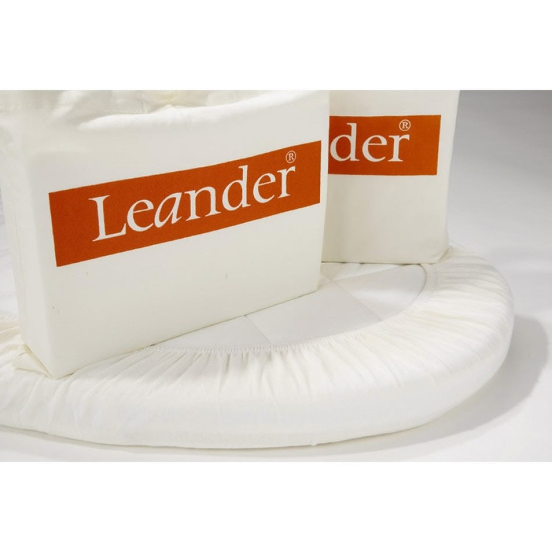 Tulip Leander Junior Bed Sheets, Set of 2 – White