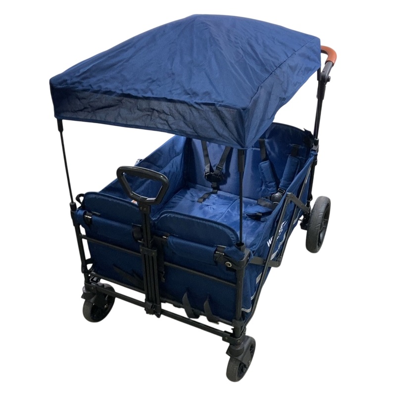 Wonderfold X4 Push & Pull Quad Stroller, 2023, Navy