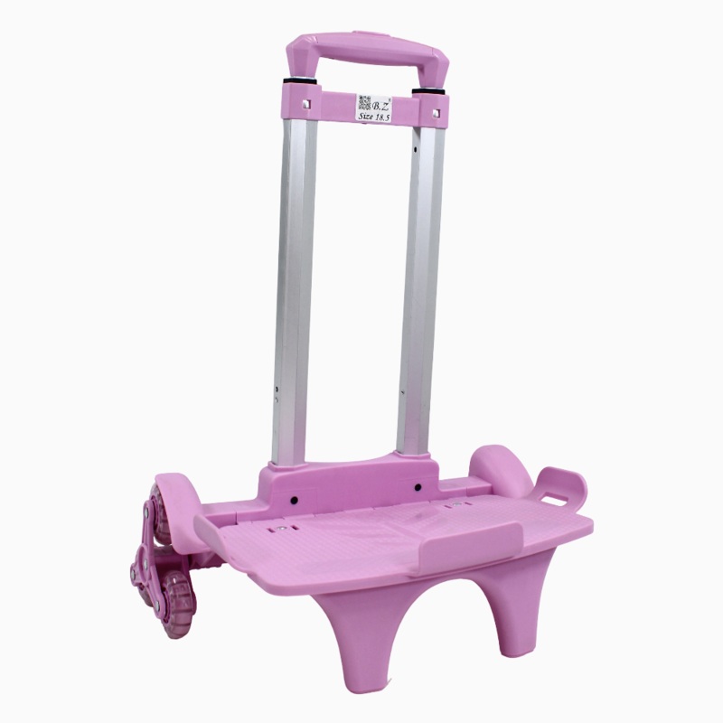 Foldable School Bag Cart -(17-18) Inches & Lilac