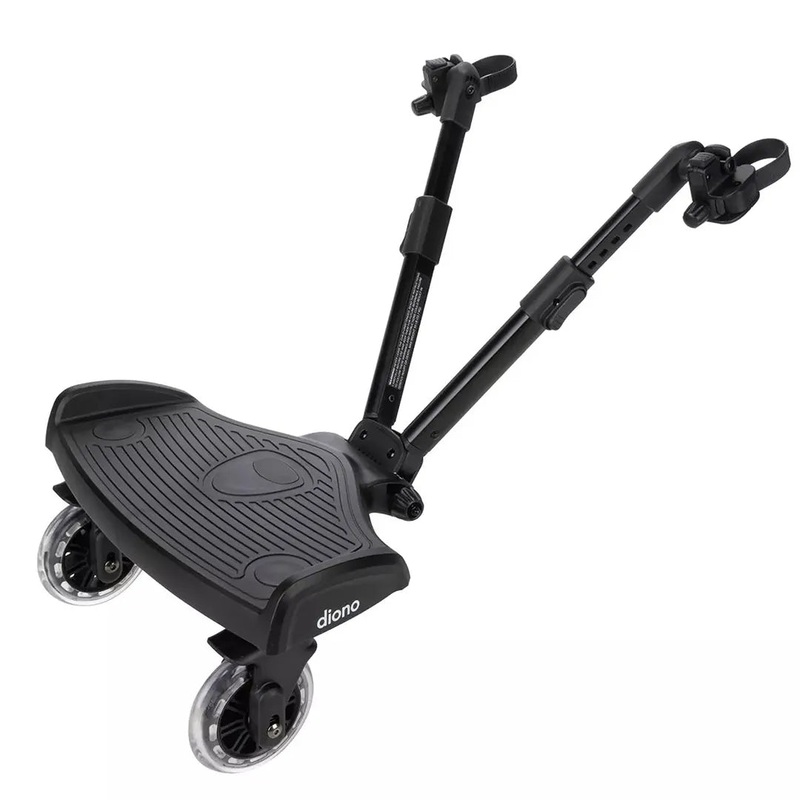 Hop ‘n Roll Universal Stroller Board, Compatible, most strollers, wagons and travel systems – Black