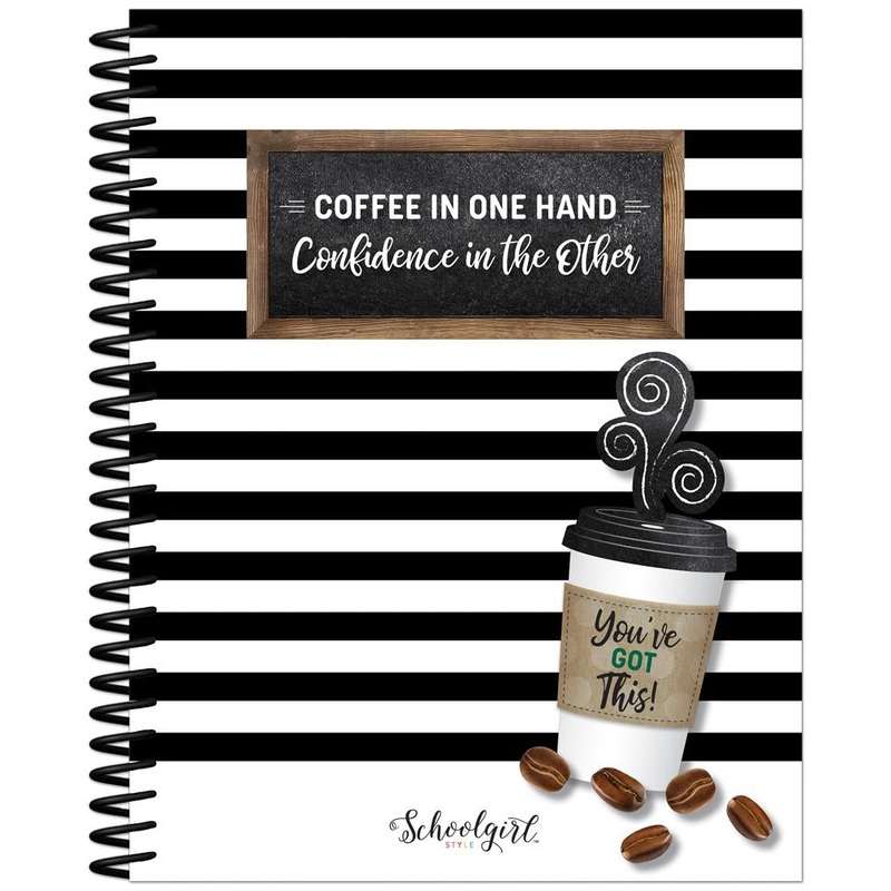 Industrial Cafe Teacher Planner Paperback