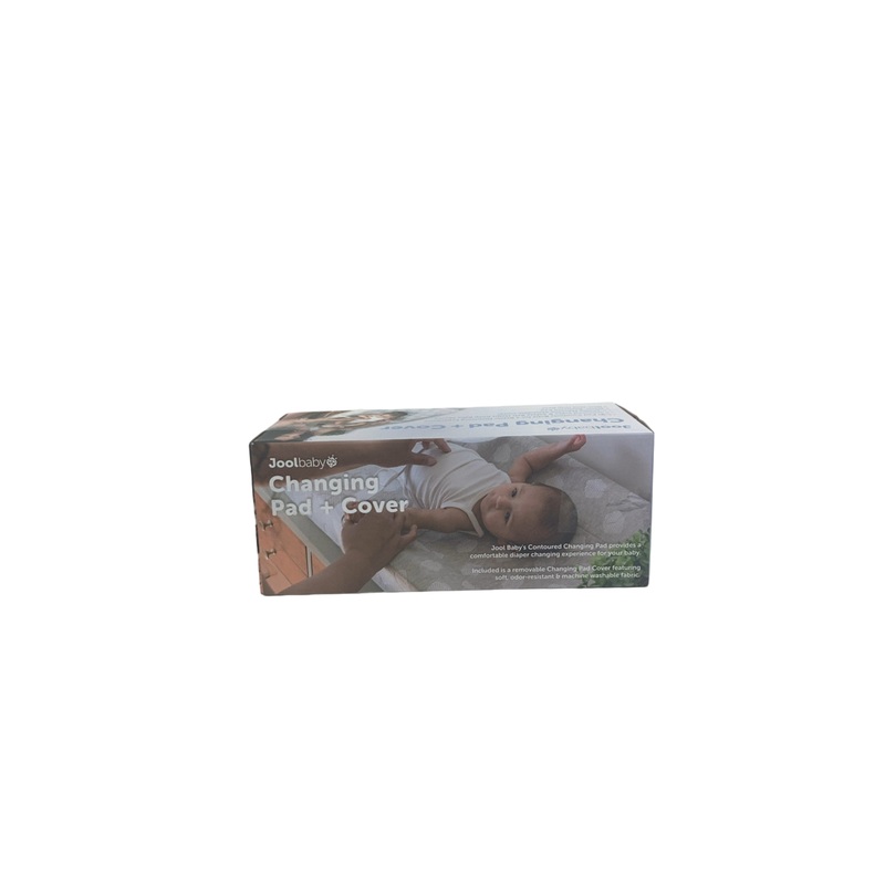 Jool Contoured Changing Pad And Cover, Gray