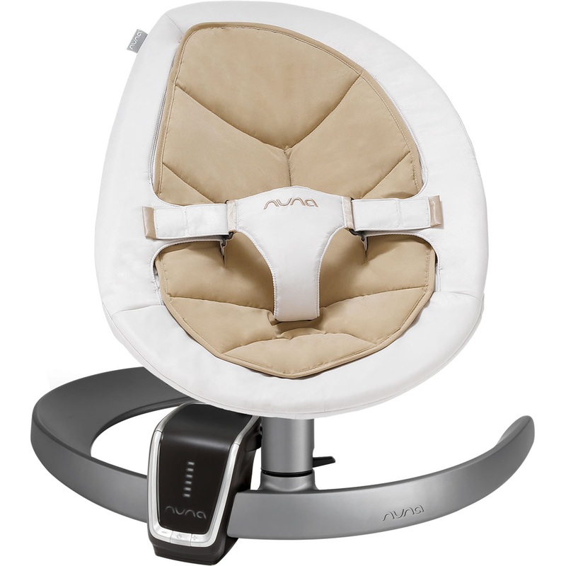 Nuna Leaf Curv Bouncer & Wind Bundle – Bisque