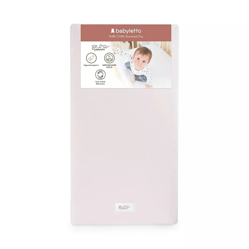 Pure Core Non-Toxic Crib Mattress with Dry Waterproof Cover