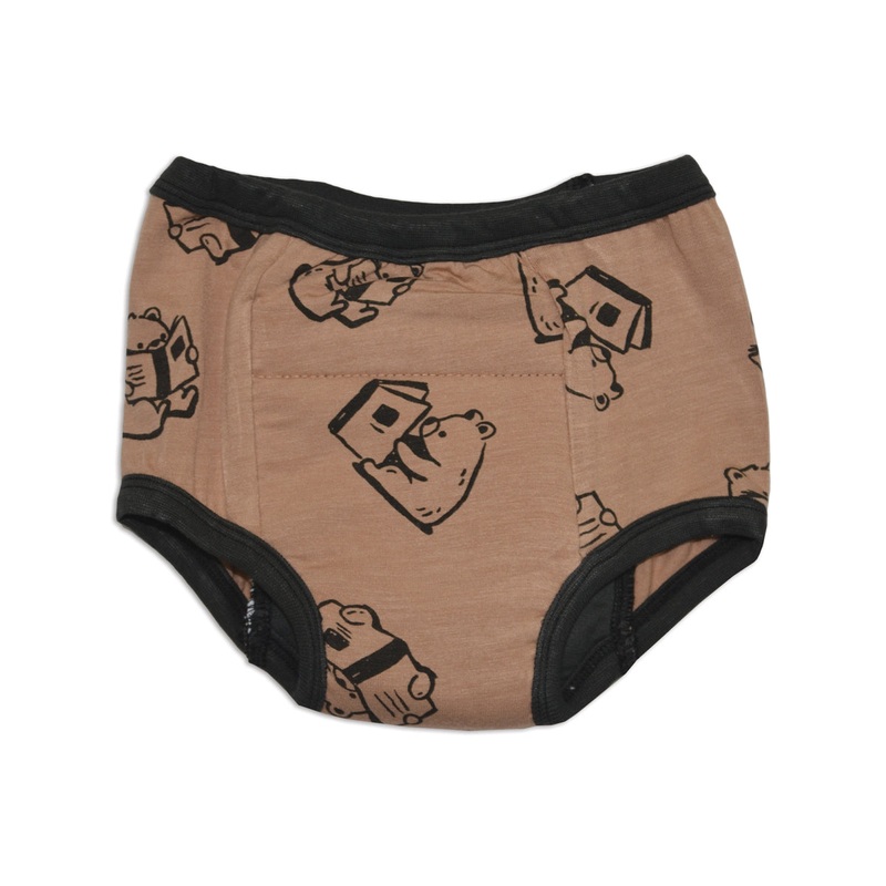 Silkberry Baby Bamboo Training Pants (Story Book Bear Print)