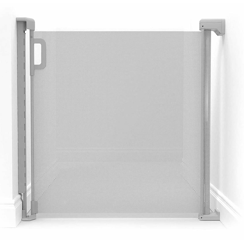 Skip Hop Playview Retractable Baby Gate – Grey Mesh