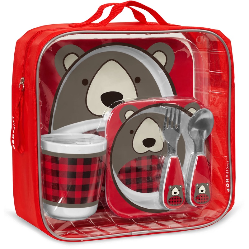 Skip Hop Winter Zoo Mealtime Set – Bear