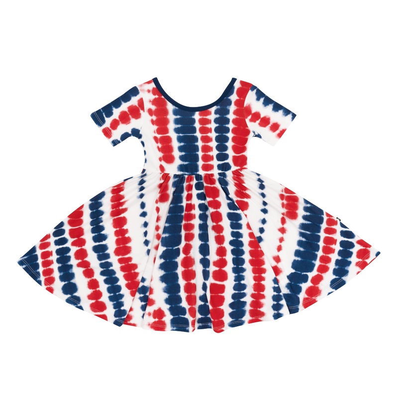 Twirl Dress in Liberty Rip Tide