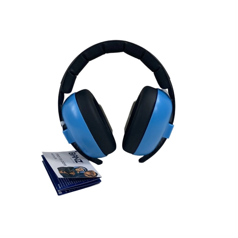 Banz Hear No Blare Earmuffs, Blue