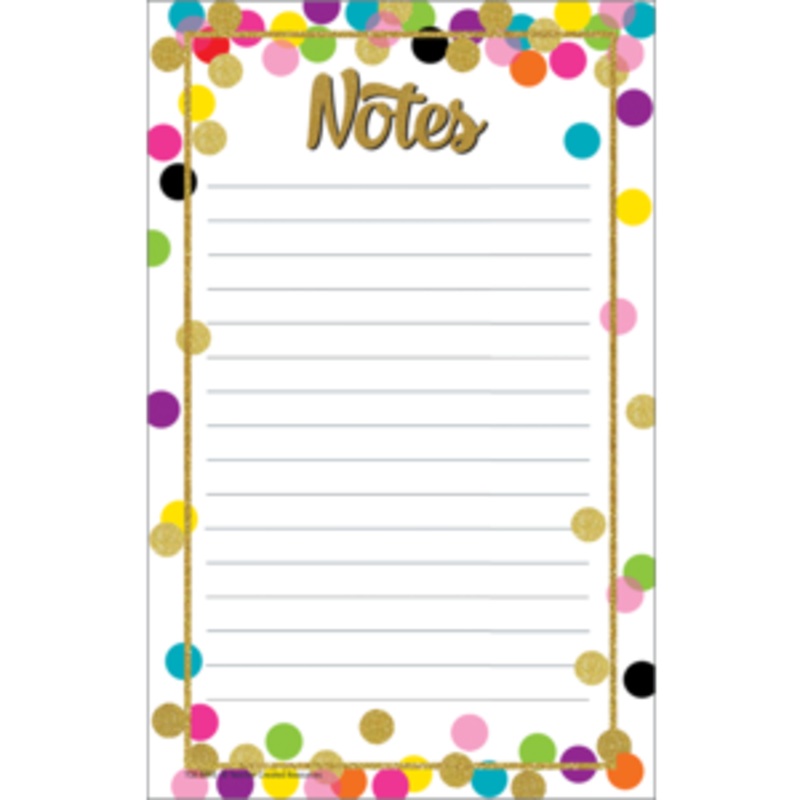 Confetti Notepad(C)