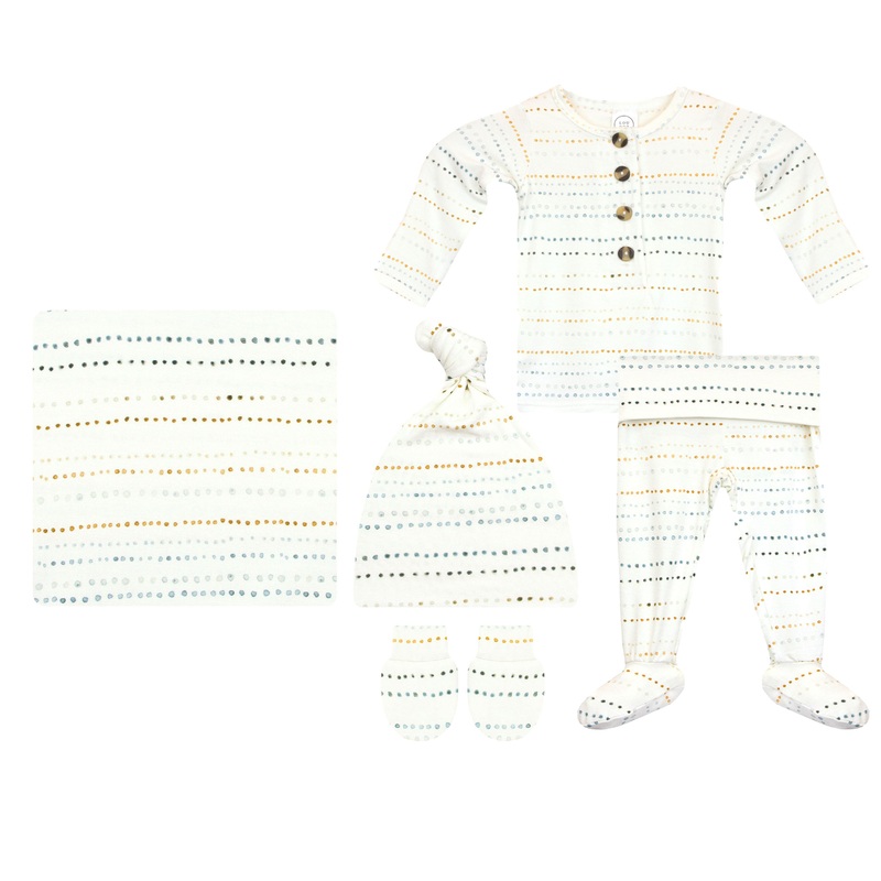 Conrad Newborn Hat Bundle (Top + Bottom)