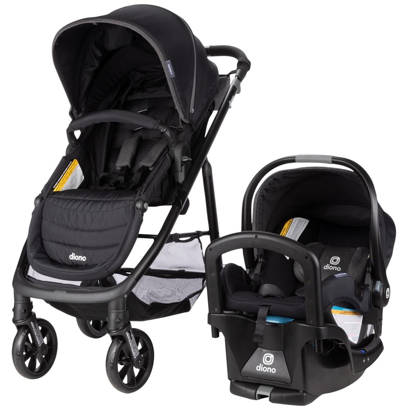 Diono Quantum 4 3-in-1 Travel System with LiteClik30 R SafePlus – Black Jet