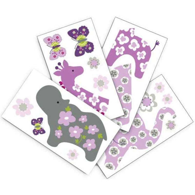 Lambs & Ivy Lavender Jungle Wall Appliques