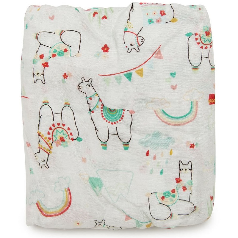 Loulou Lollipop Luxe Fitted Crib Sheet – Llama