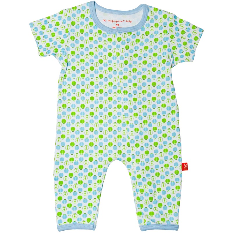 Magnificent Baby Union Suit – Boy’s Apple – 3 Months