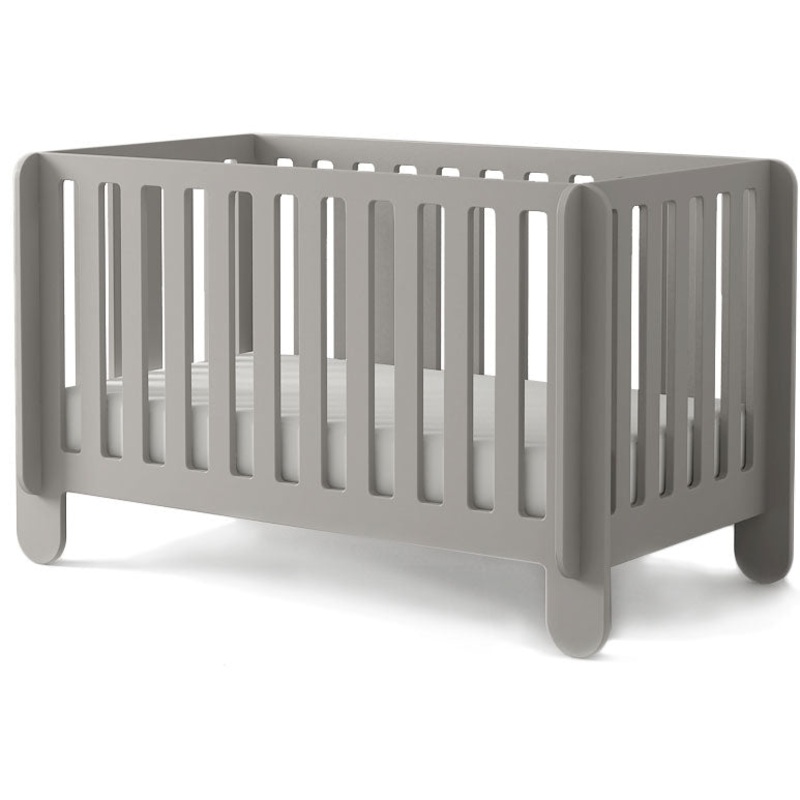 Oeuf Elephant Crib in Grey