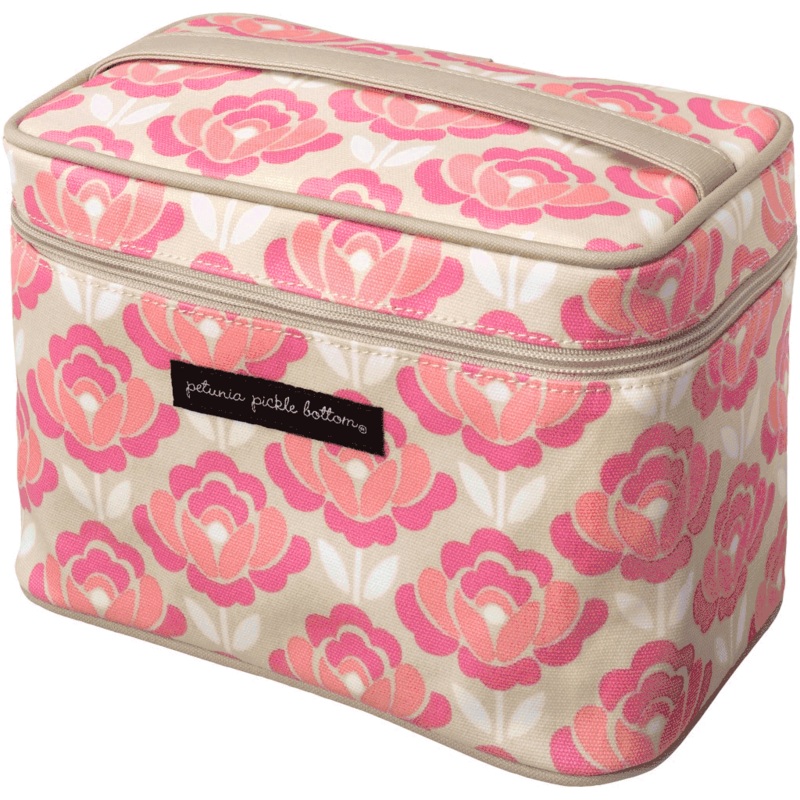 Petunia Pickle Bottom Travel Train Case in Flowering Firenze