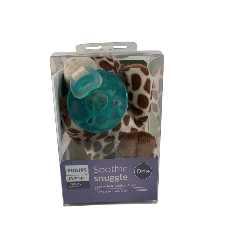 Philips Avent Soothie Snuggle Pacifier Holder, Giraffe