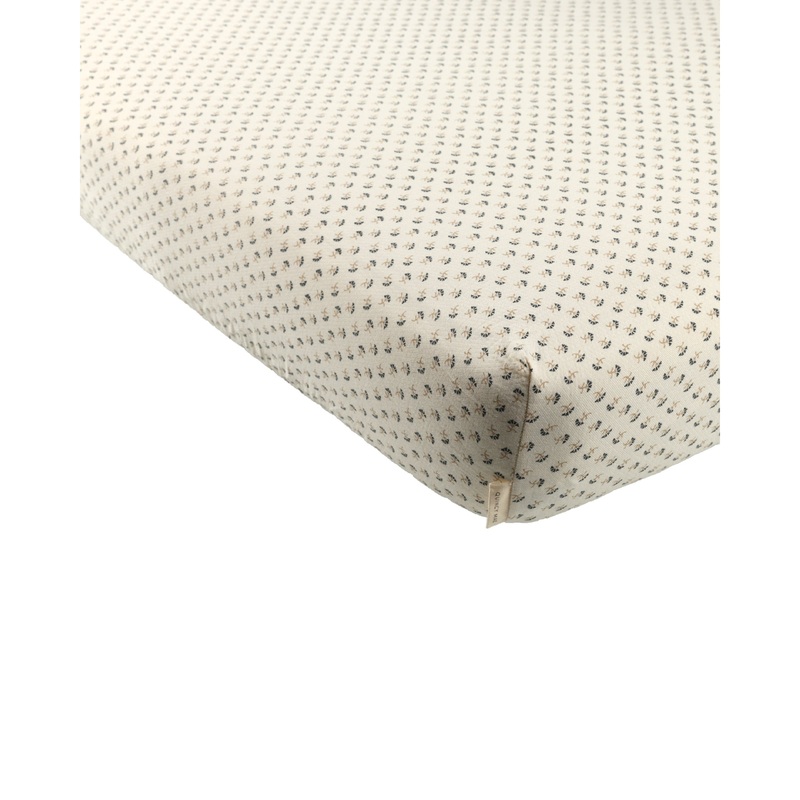 Quincy Mae Woven Crib Sheet | French Flora