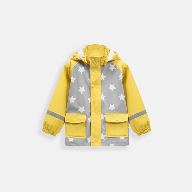 Rain Jacket – Rainy Stars Yellow