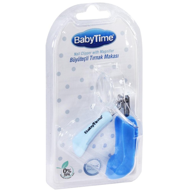 Baby Time Baby Nail Clipper With Magnifier