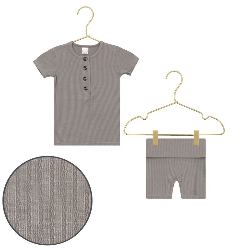 Beau Ribbed Shortie Set