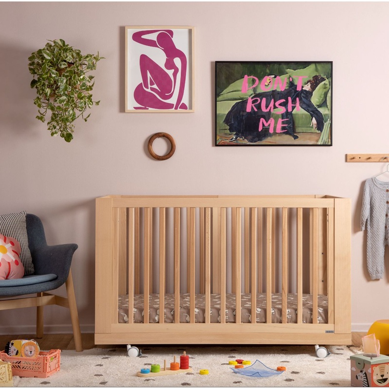Dadada – Spirit 8-in-1 Convertible Crib – Natural