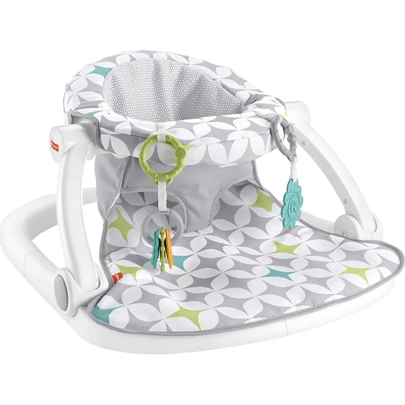Fisher-Price MTTHNB38 Sit-Me-up Floor Seat Toy – 2 Piece