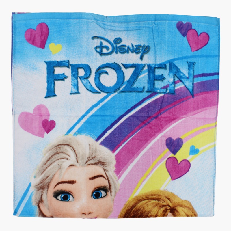 Girls Beach Towel  Multicolored with Frozen Print (60×120 cm)