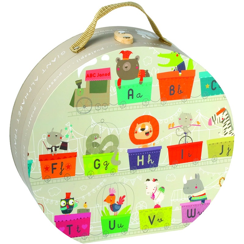 Janod Giant Alphabet Train Floor Puzzle