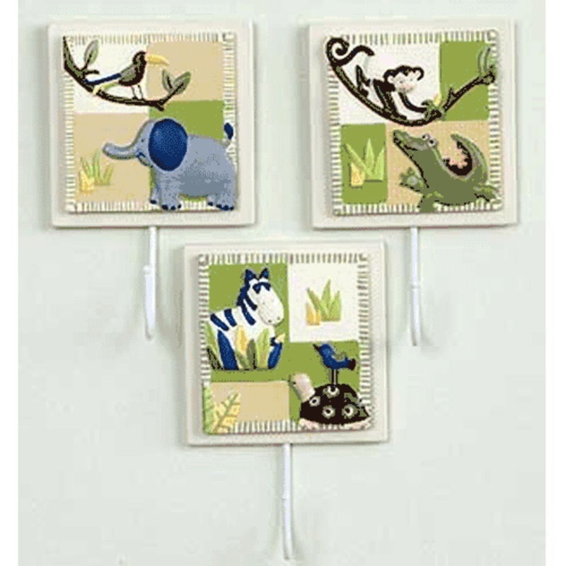 Kids Line Zanzibar Clothes Peg – Set of 3
