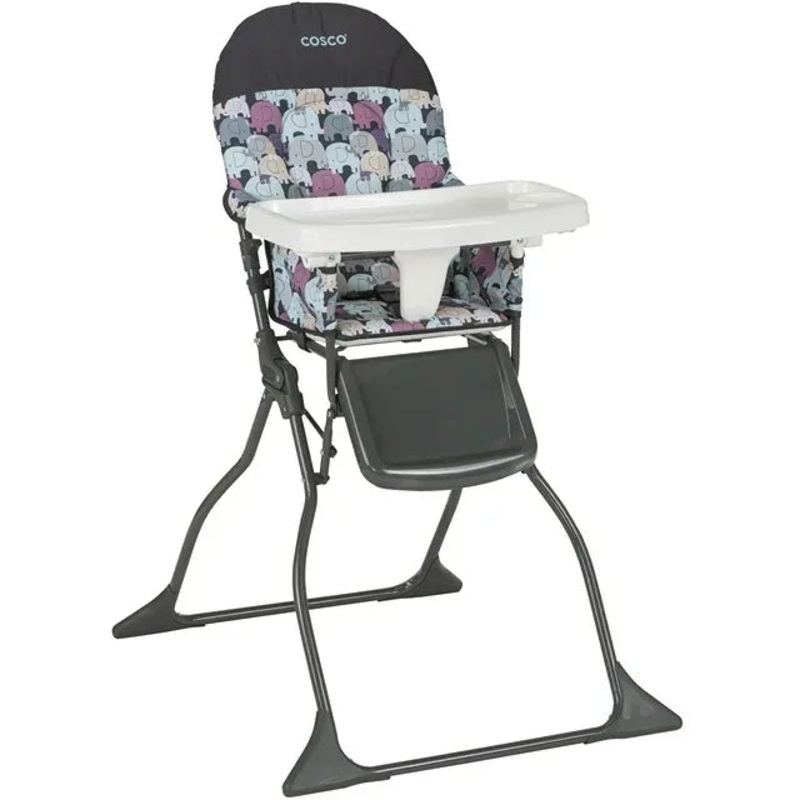 Simple Fold High Chair- Elephant Puzzle