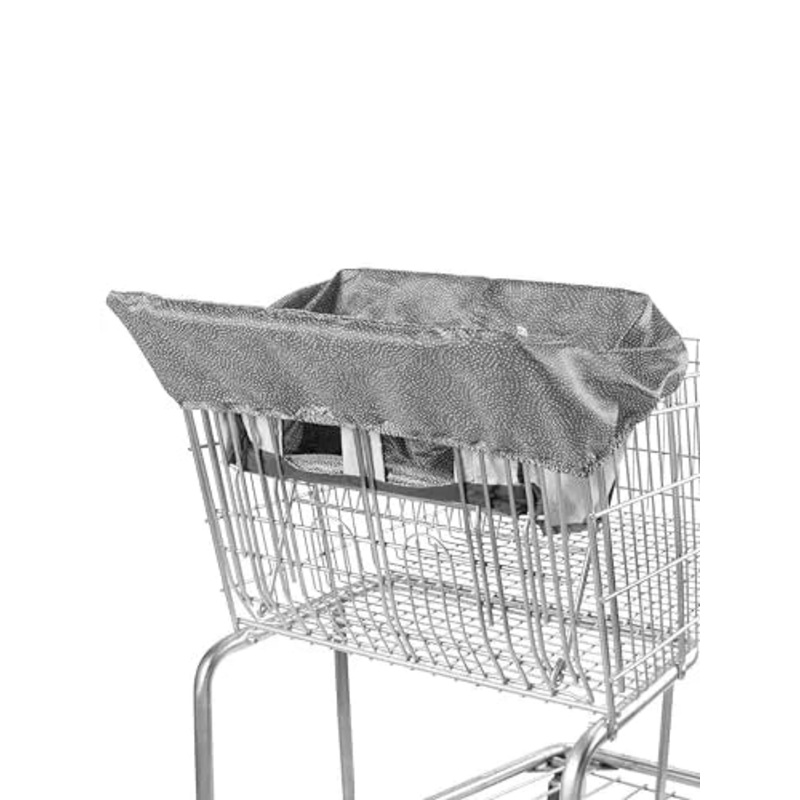 Take Cover Baby Shopping Cart Cover – Gray (See Description)