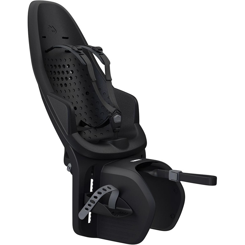 Thule OPEN BOX Yepp Maxi 2 Rack Mounted Child Bike Seat – Midnight Black