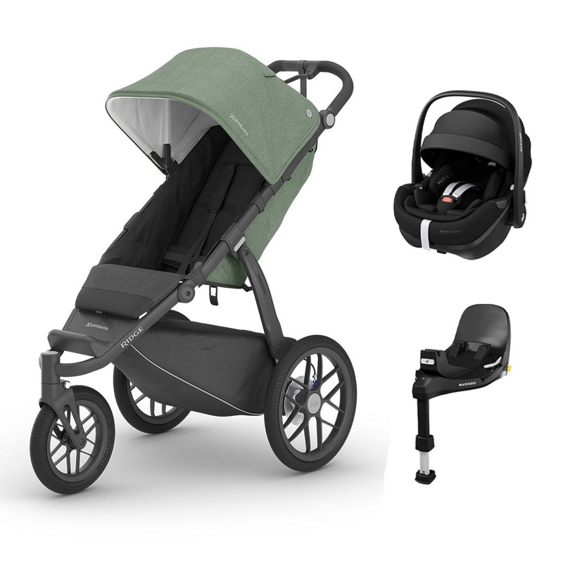 UPPABaby RIDGE + Pebble 360 Pro 2 Travel System – Gwen