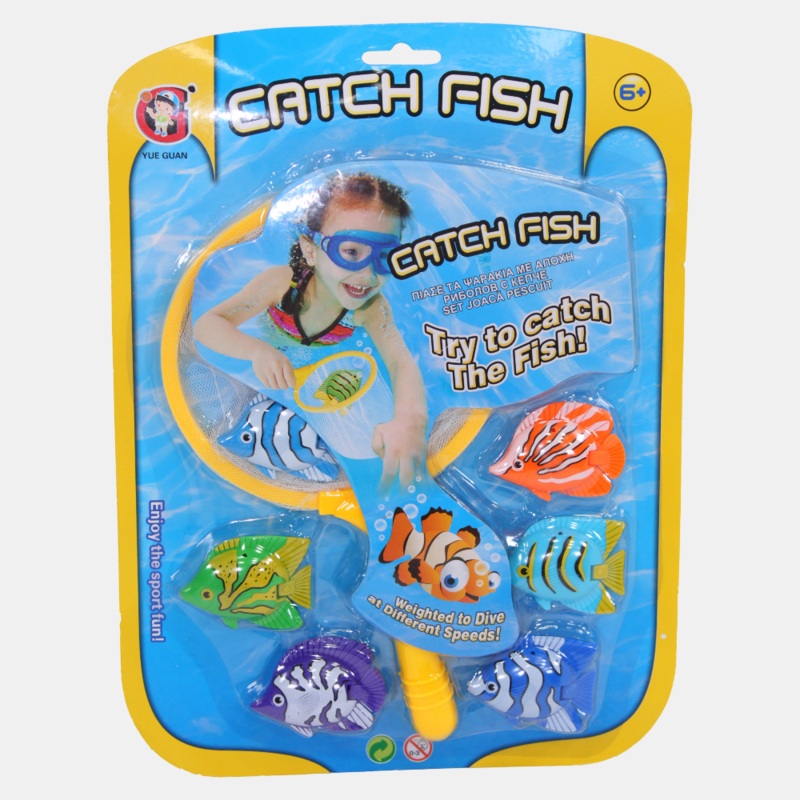 Catch Fish Water Toys  Ocean-Themed Bath & Pool Toy