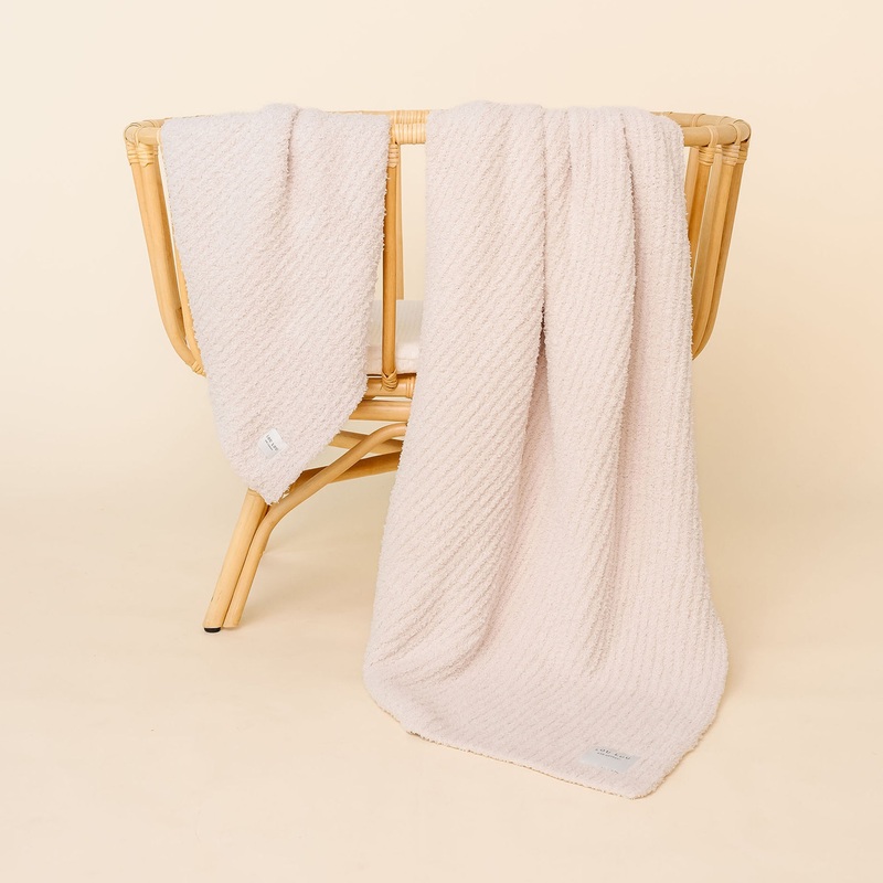 Chenille Blanket – Dune – Small & Large