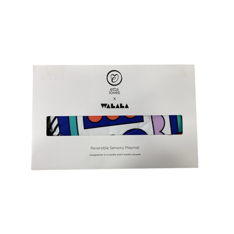 Etta Loves Reversible Sensory Playmat, Camille Walala