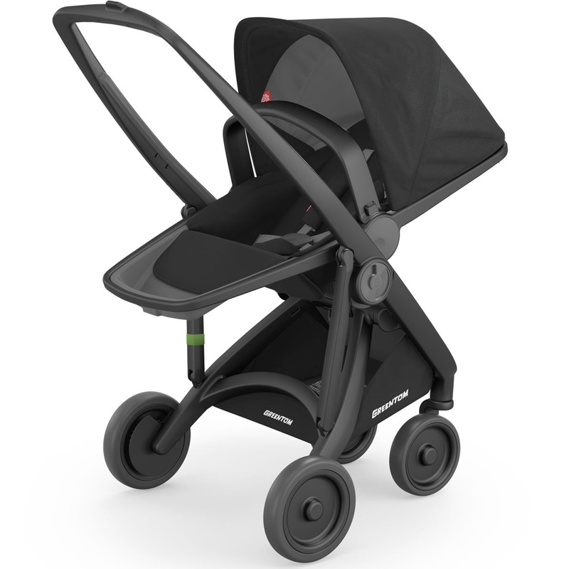 Greentom Reversible Stroller – Black/Black