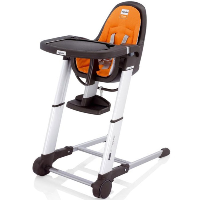 Inglesina 2011 Zuma Gray Highchair – Orange