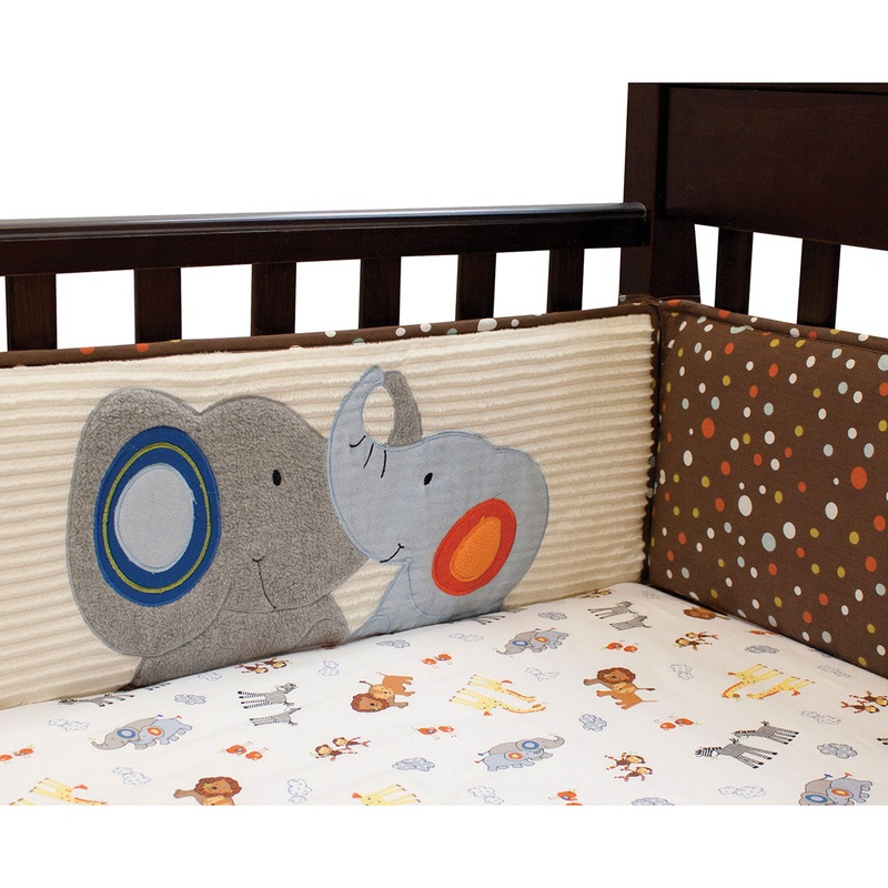Lambs & Ivy S.S. Noah Crib Bumper