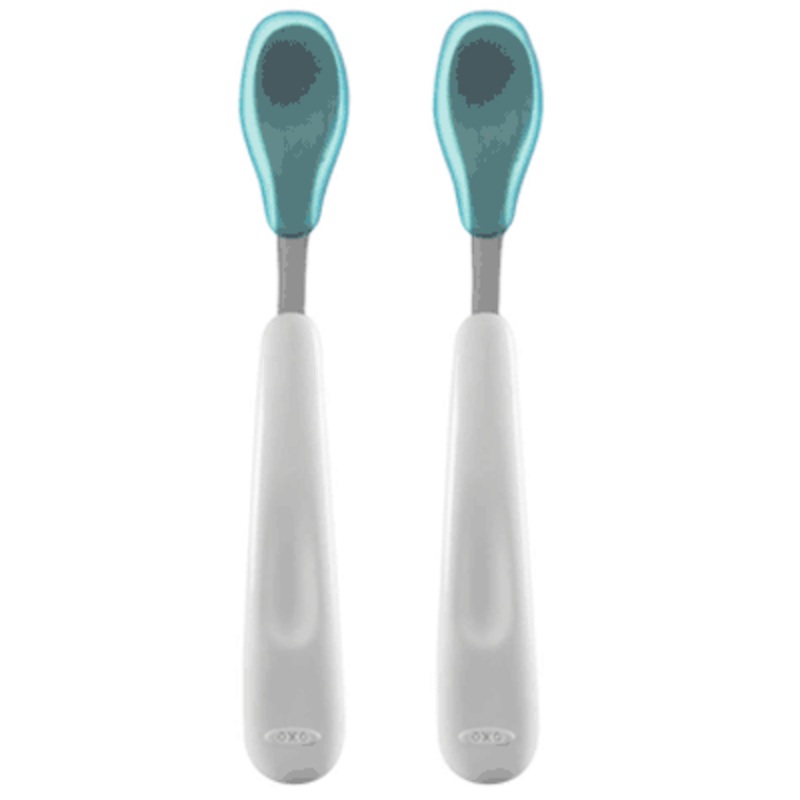 OXO Tot Feeding Spoon Set – Aqua