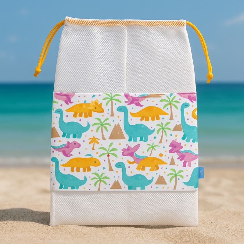 Sea Life Net Bag – Dino Theme
