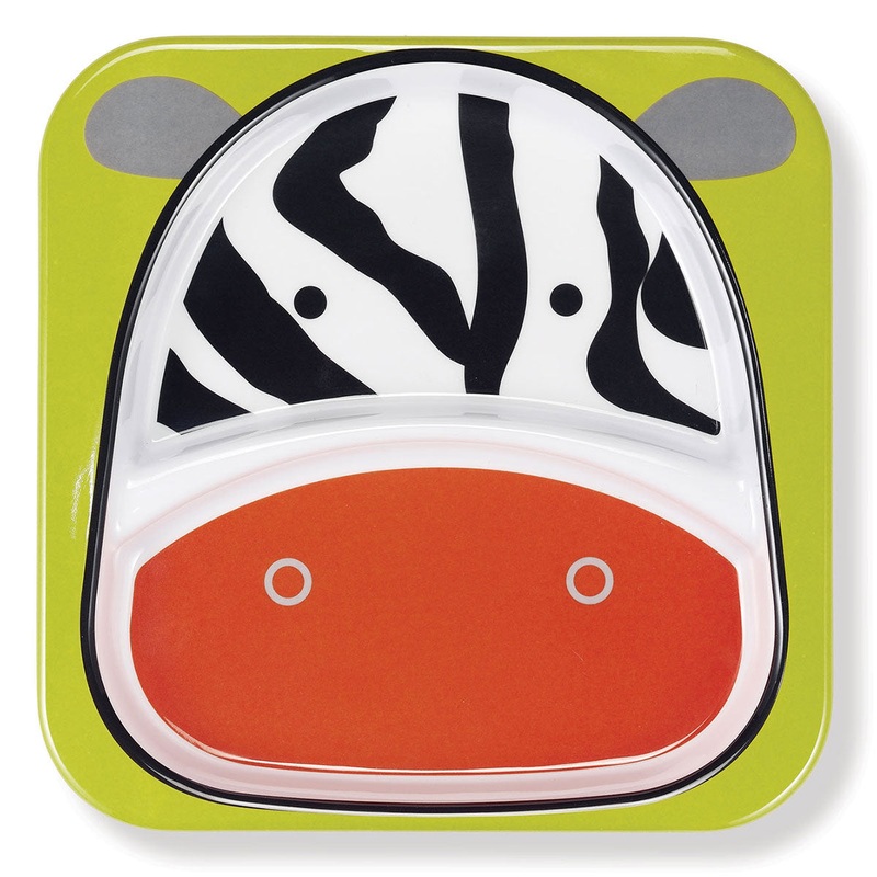 Skip Hop Zoo Divided Plate – Zebra