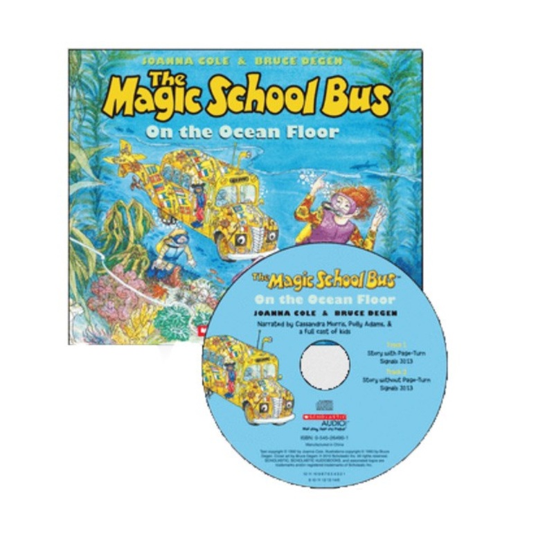 The Magic School Bus: On the Ocean Floor Book & CD Set D