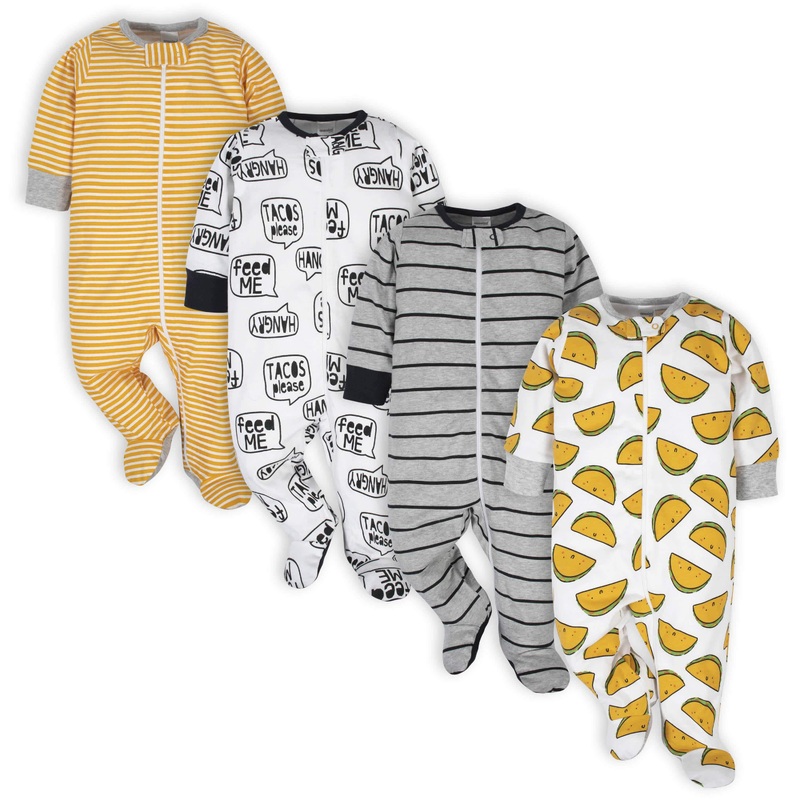4-Pack Baby Boys Taco Sleep ‘N Plays