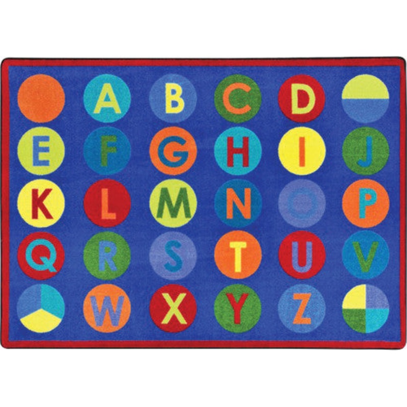 Alpha-Dots Rug, 5’4″ x 7’8″ Rectangle