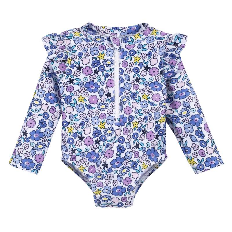 Baby & Toddler Girls UPF 50+ Vacation Vibes Rash Guard