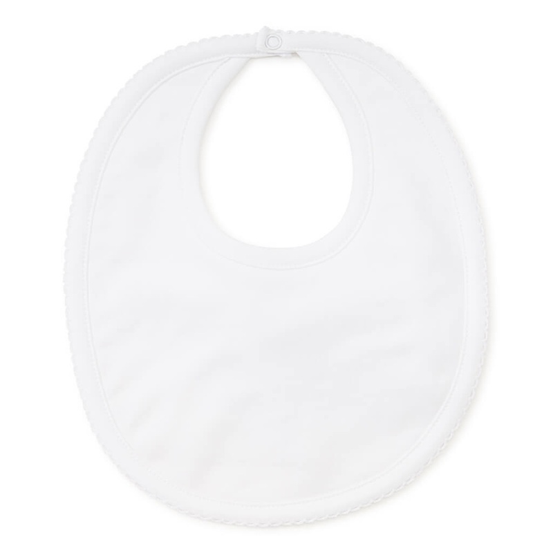 Kissy Kissy Basic Bib White