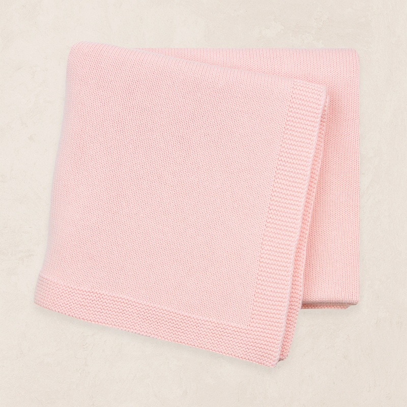 Knit Blanket – Blush